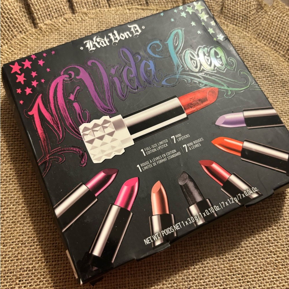 Kat Von D Mi Vida Loca Lipstick Set - Vibrant Shades
